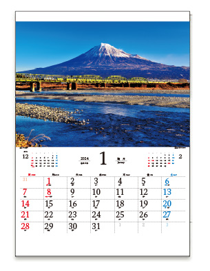 富嶽十二彩カレンダー仕様とご注文